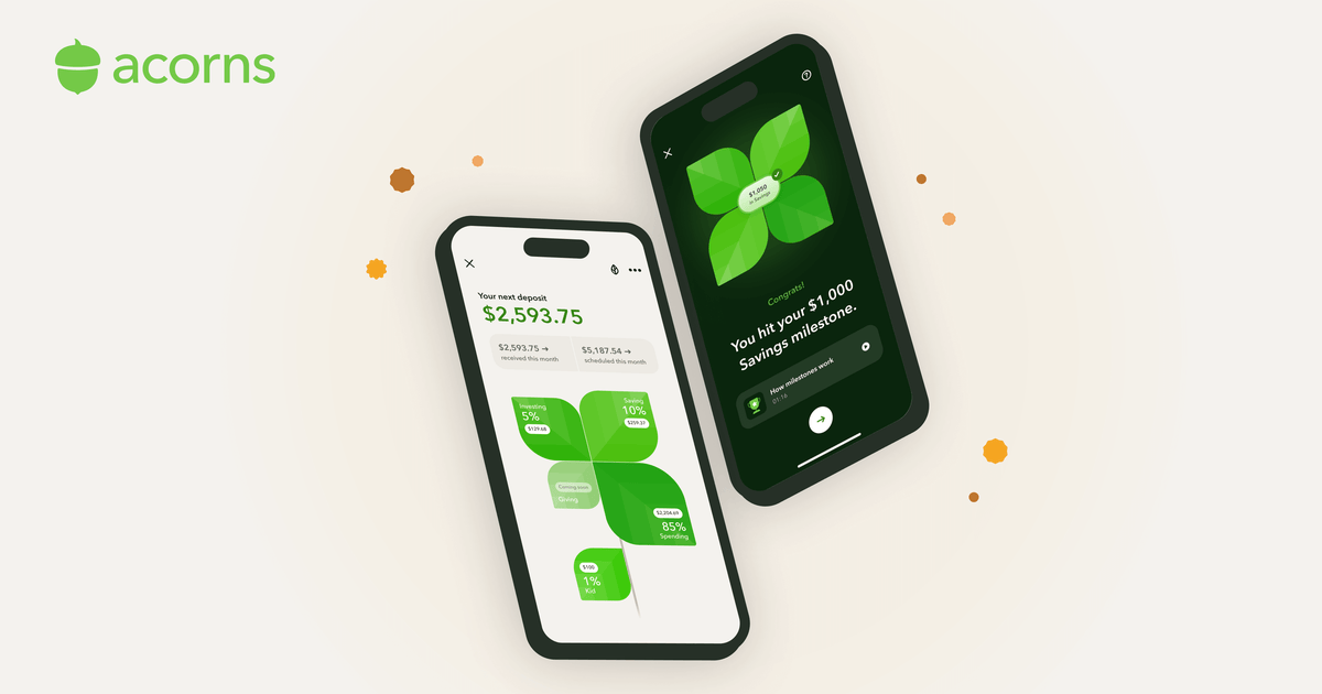 Acorns Money Manager - Automate Your Money