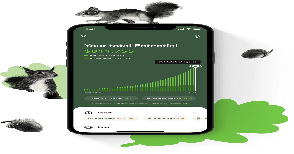 Give your money a chance to grow | Acorns
